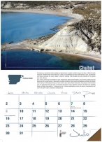 Los humedales de la costa argentina se lucen en el Calendario Ambiental 2012 de la Fundaci�n Patagonia Natural