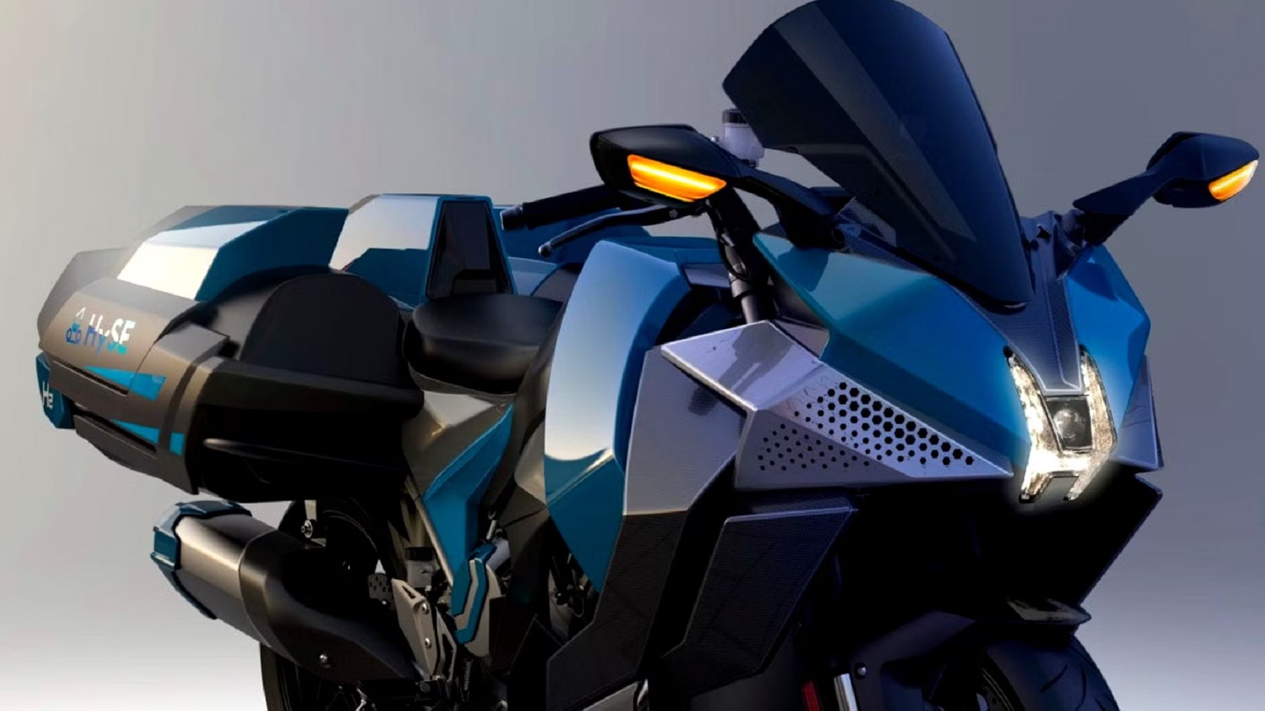 motorcycle hydrogen engine