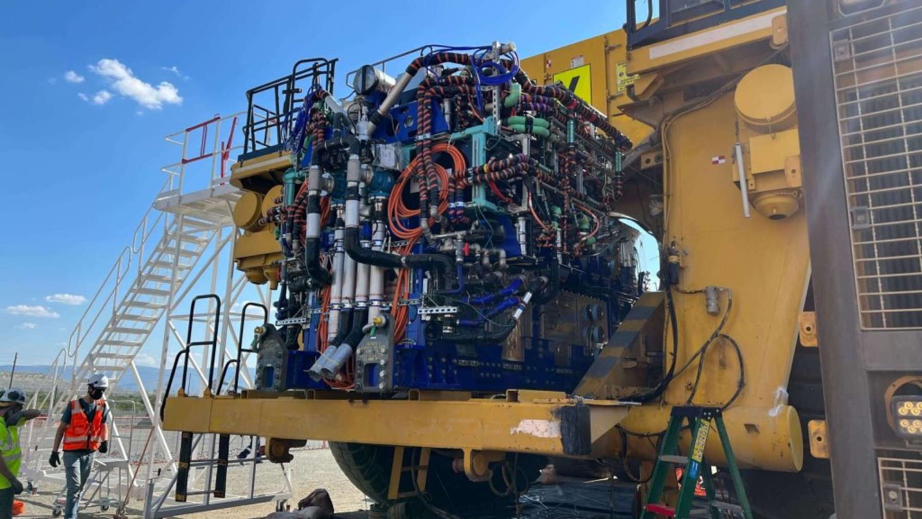 hydrogen engine, truck hydrogen engine