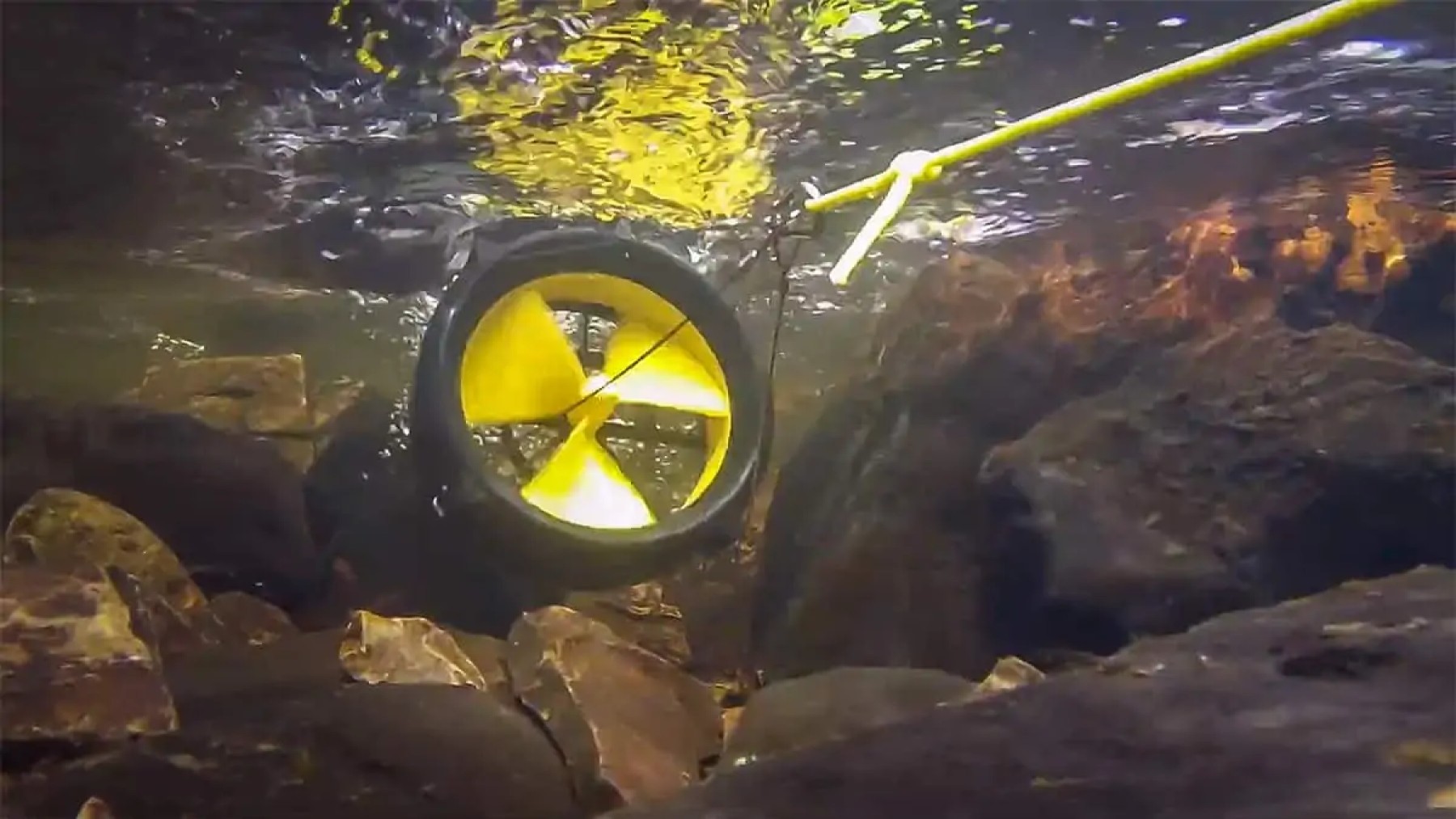 solar panels, Waterlily Turbine