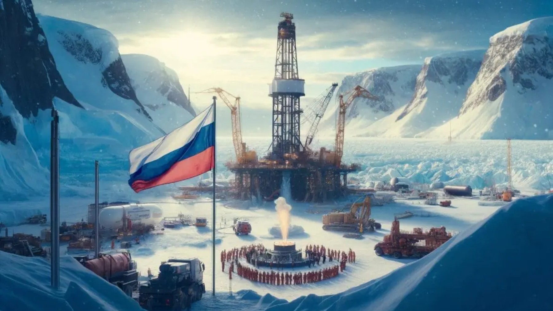 Russia oil Antarctica