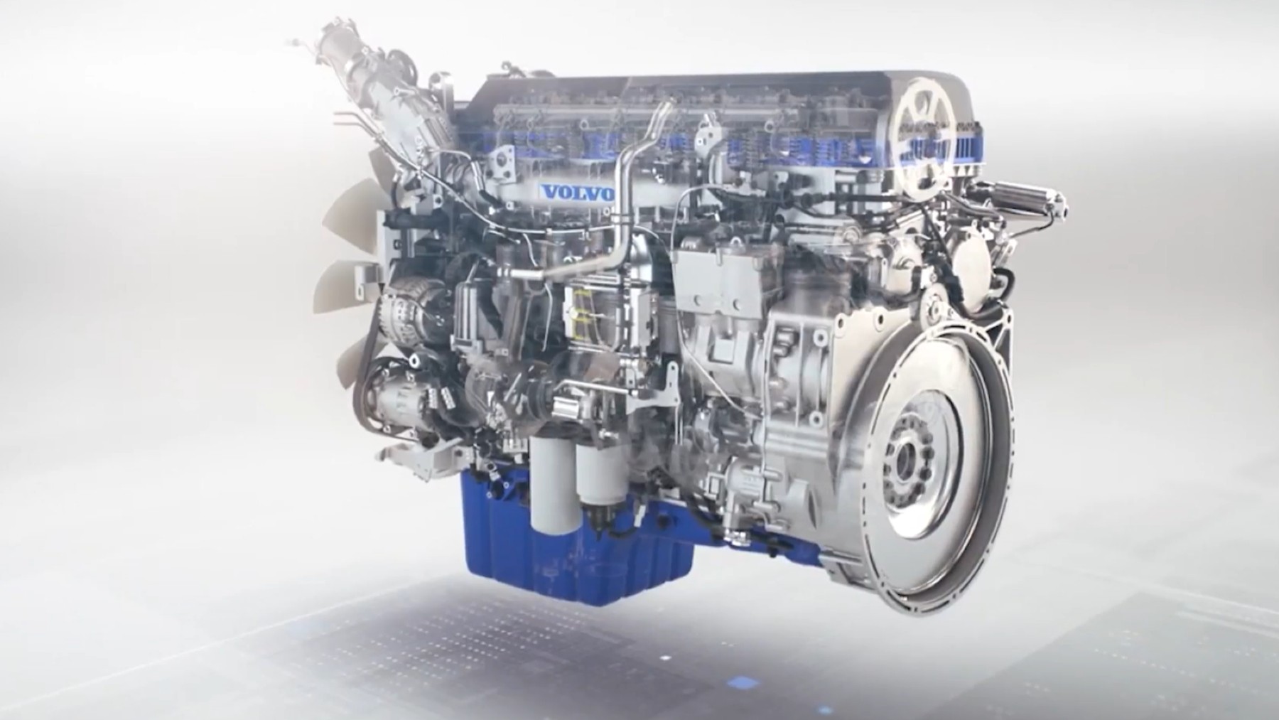 hydrogen, volvo engine