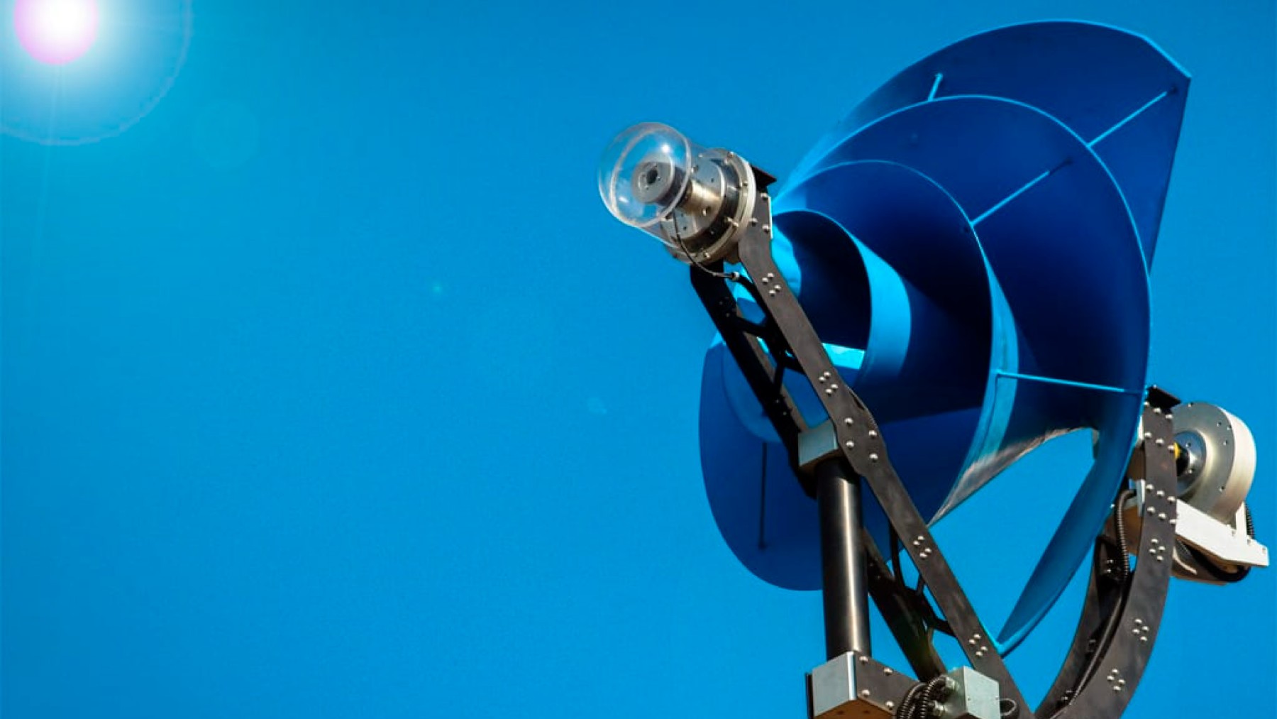 solar panels, wind turbine