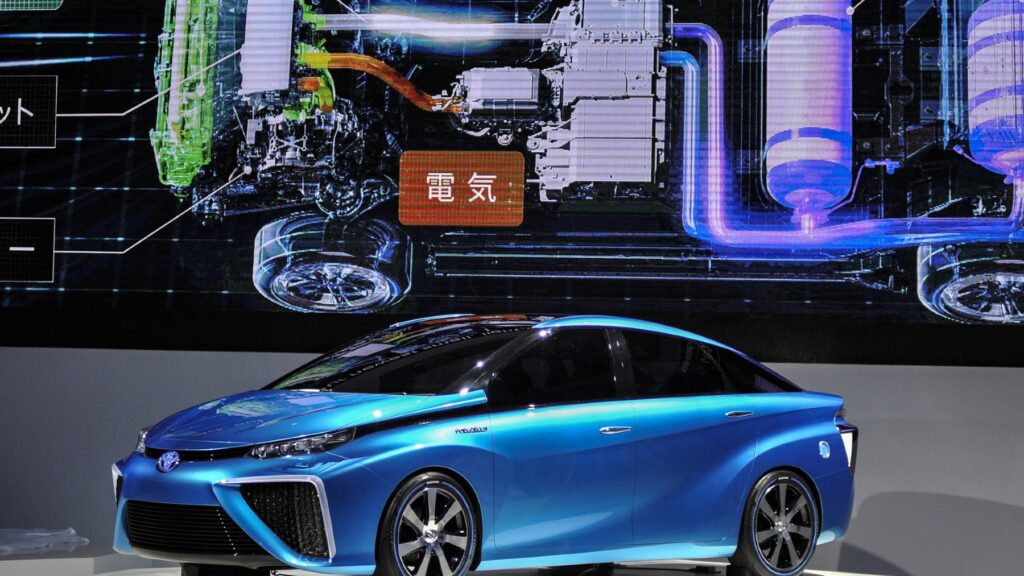 Goodbye Gas Engine Goodbye hydrogen combustion engine: Toyota swaps it for a 22nd century ...