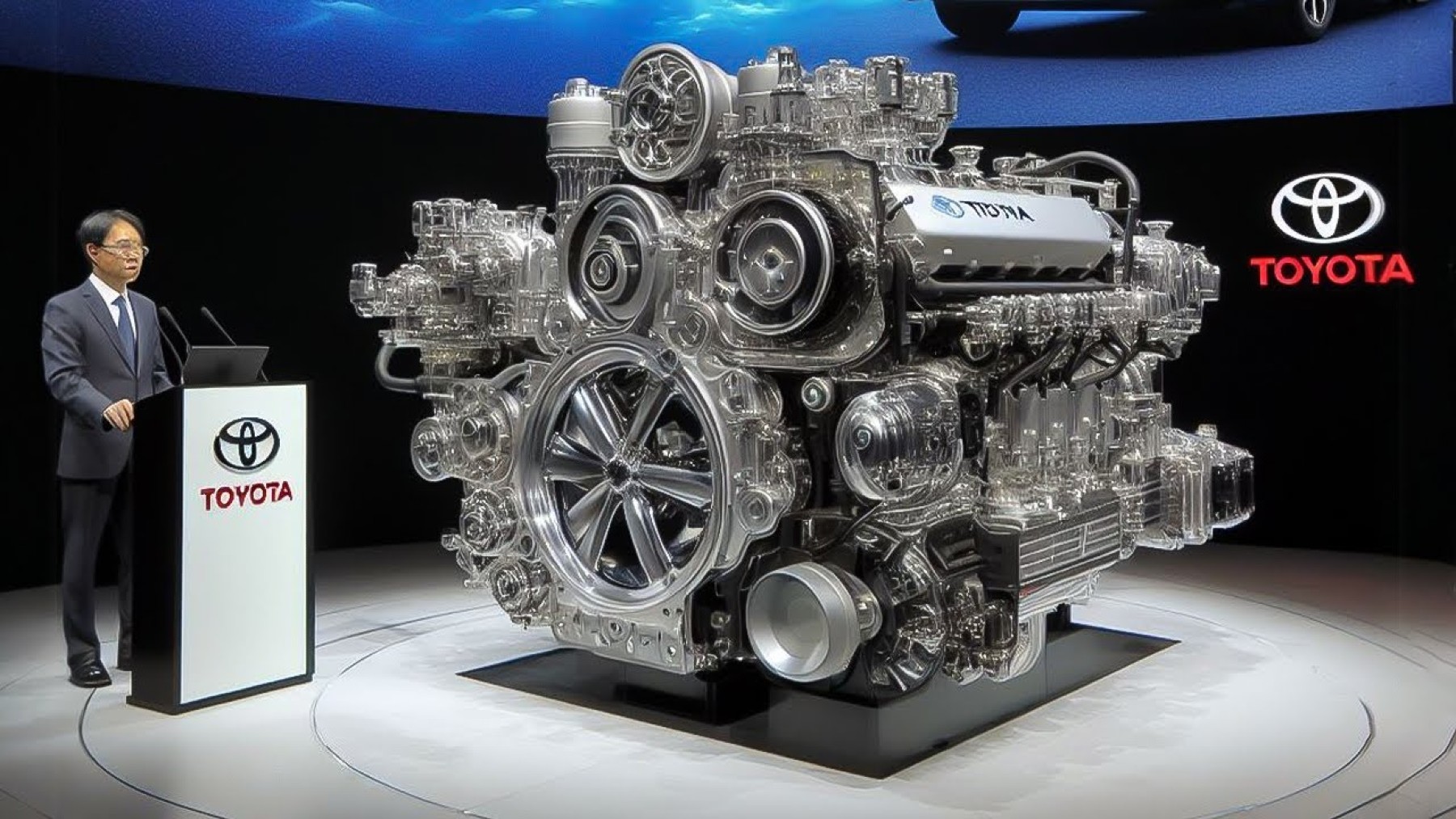 Toyota unveils its secret and shocks the world: This engine is nonsense,  but futuristic