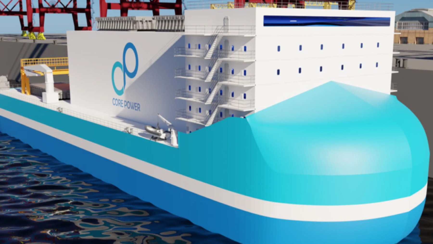 Floating nuclear power plants