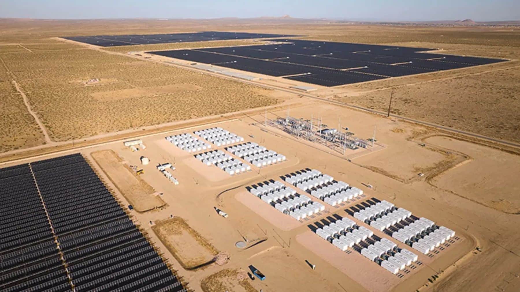 Solar and battery project