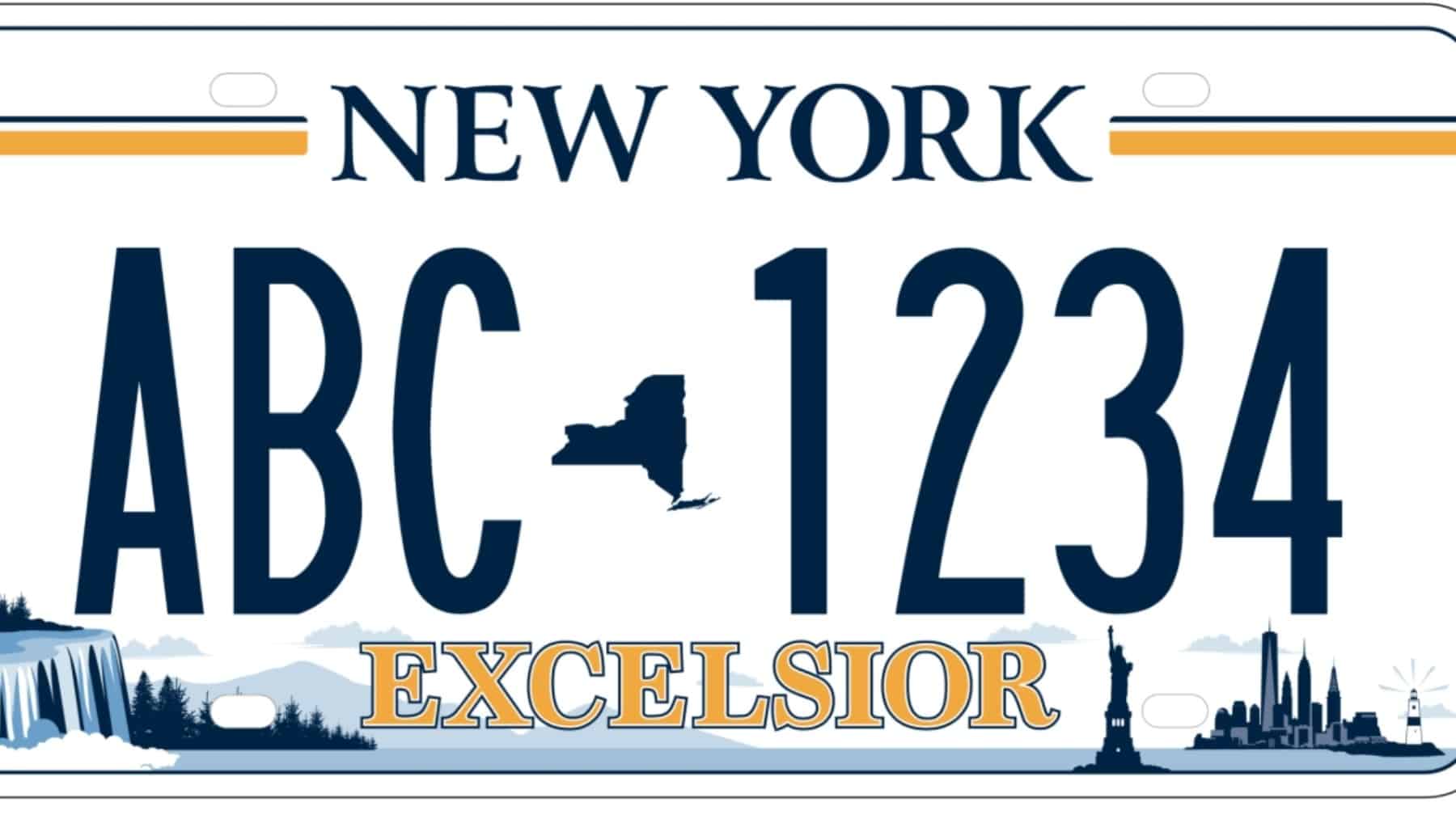license plates NYC