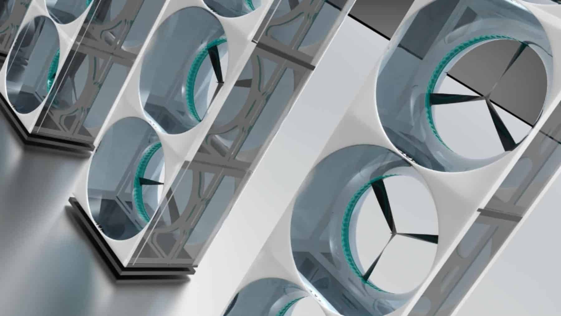 Eolic Wall wind turbine