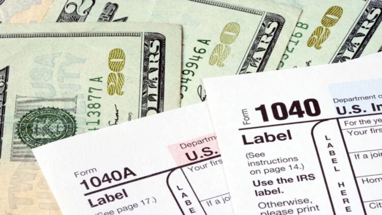IRS forms and cash