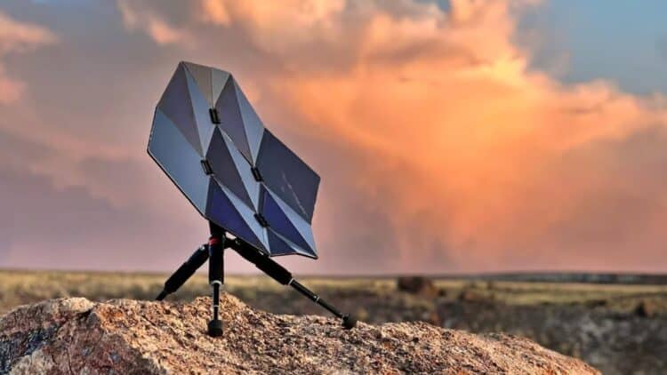 Origami solar panel