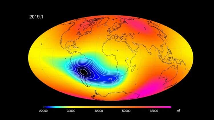 its growing vast anomaly on earth