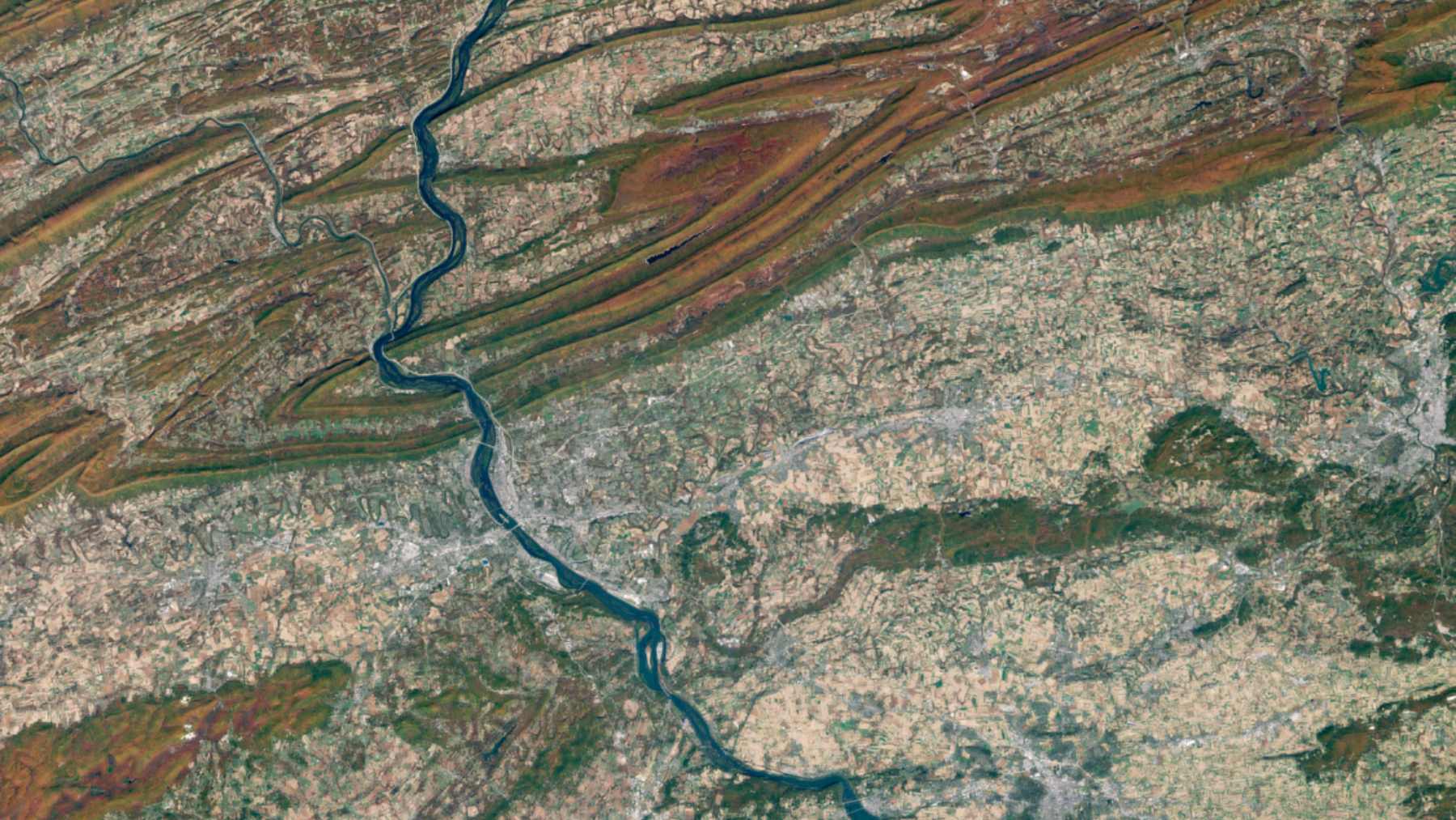 Satellite America's largest mine