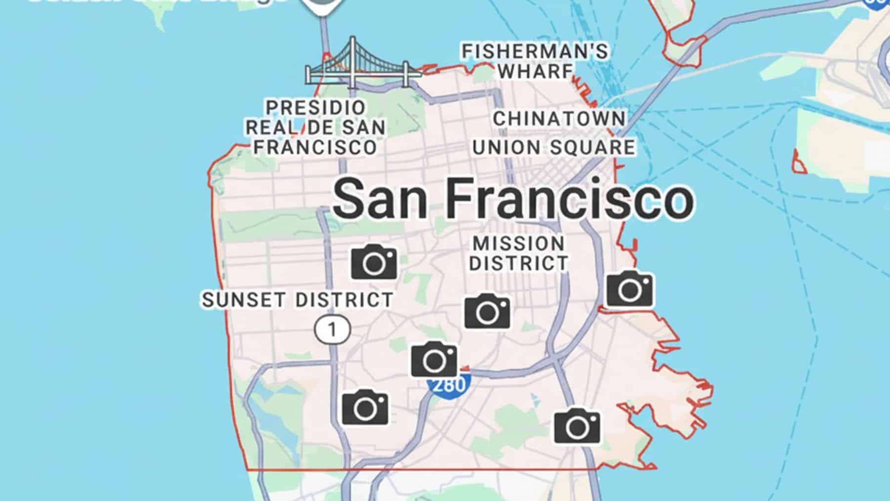 33 corridors 33 enforecement cameras