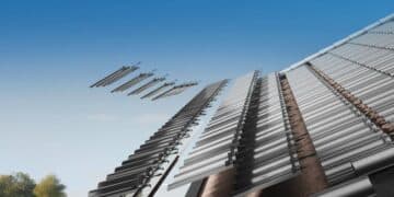 The XBC curved solar tiles