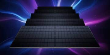 580W bifacial solar module
