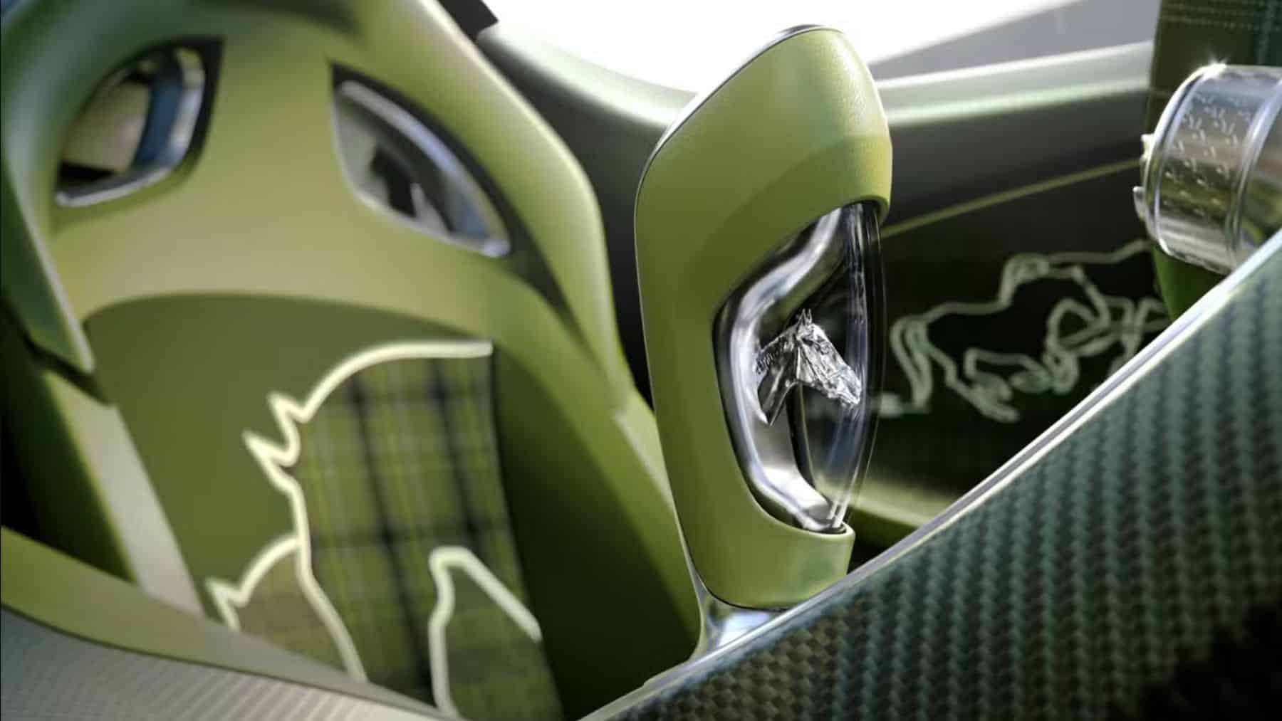 Hypercar Bugatti Brouillard horse-inspired