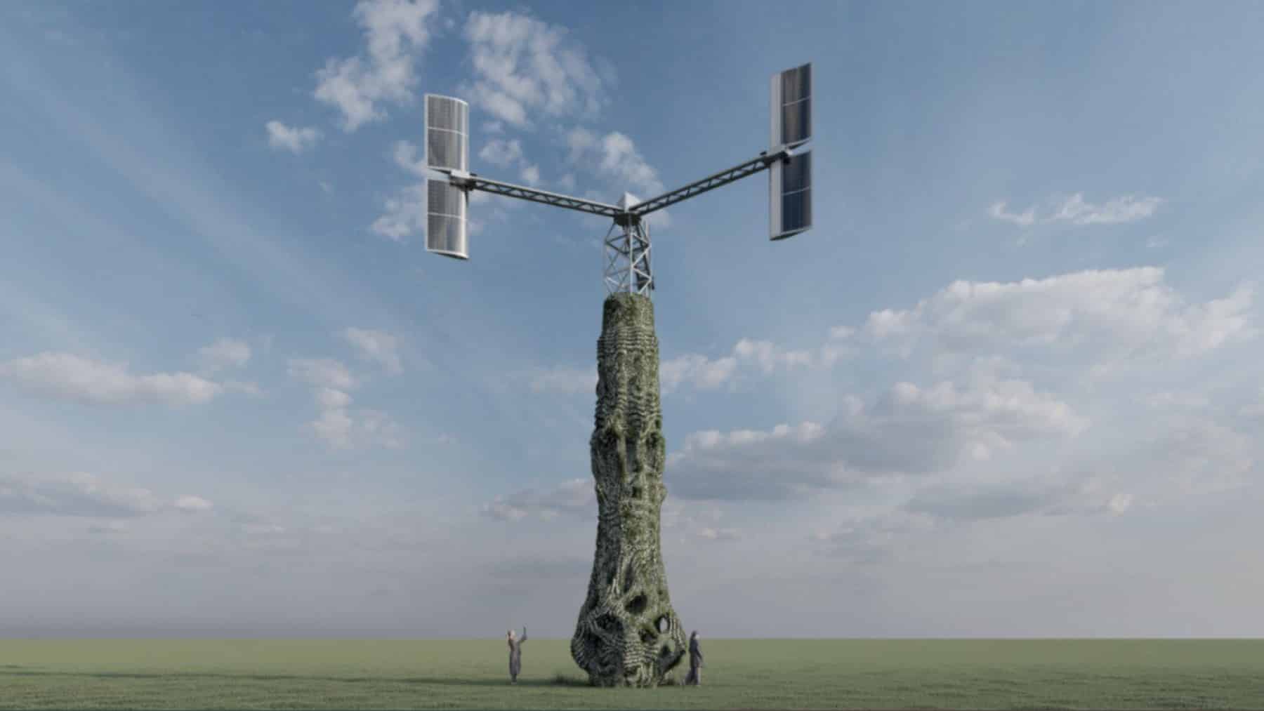 Not a wind turbine generator cleans the air