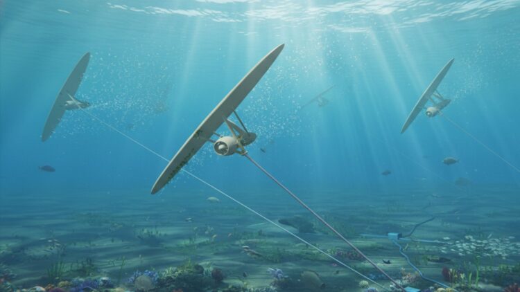 اژدهای زیرآبی در اقیانوس