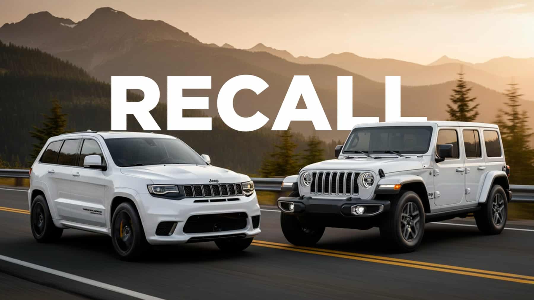 Jeeps recalled
