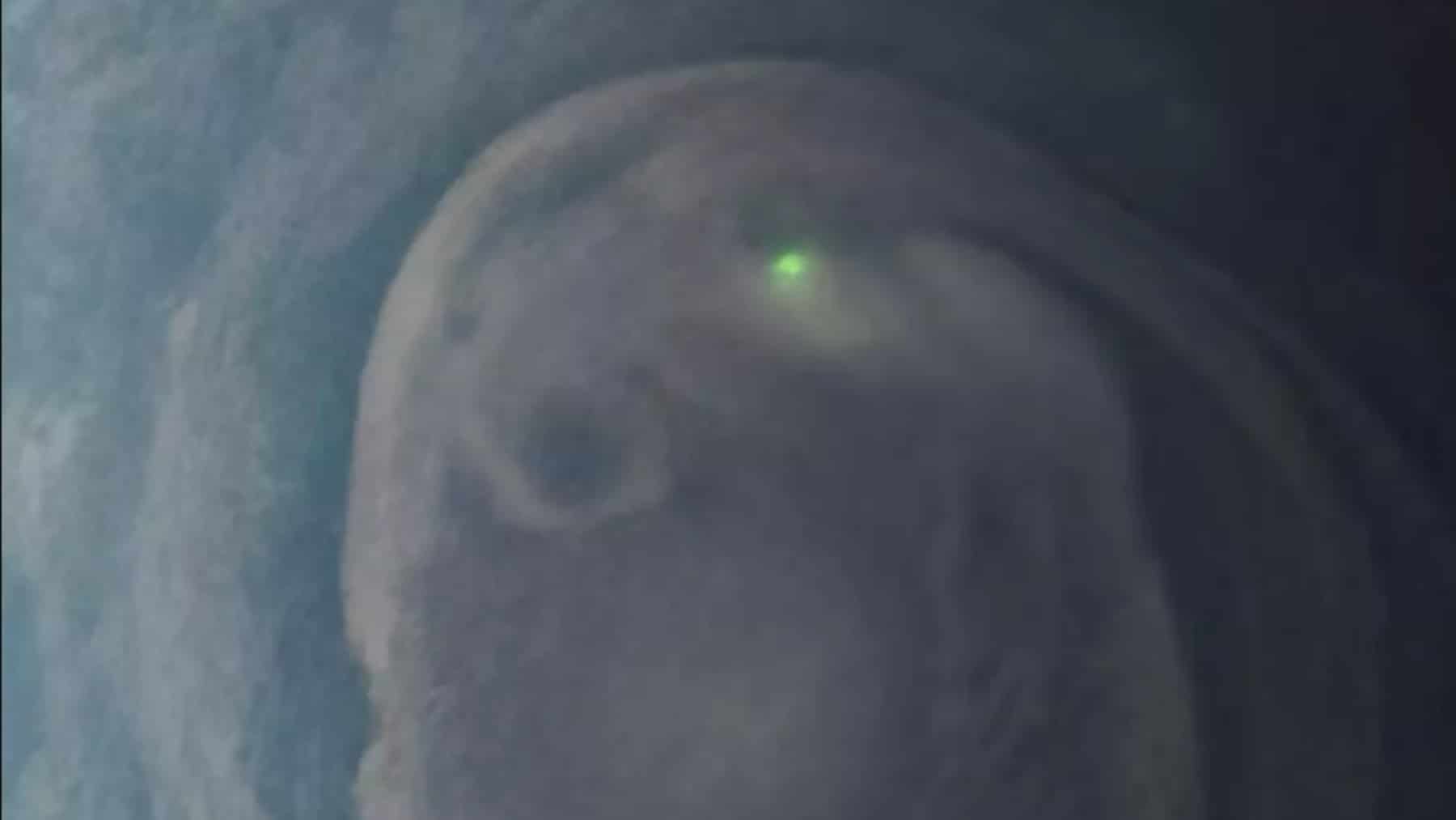NASA explore Jupiter and discover a mysterious green glow