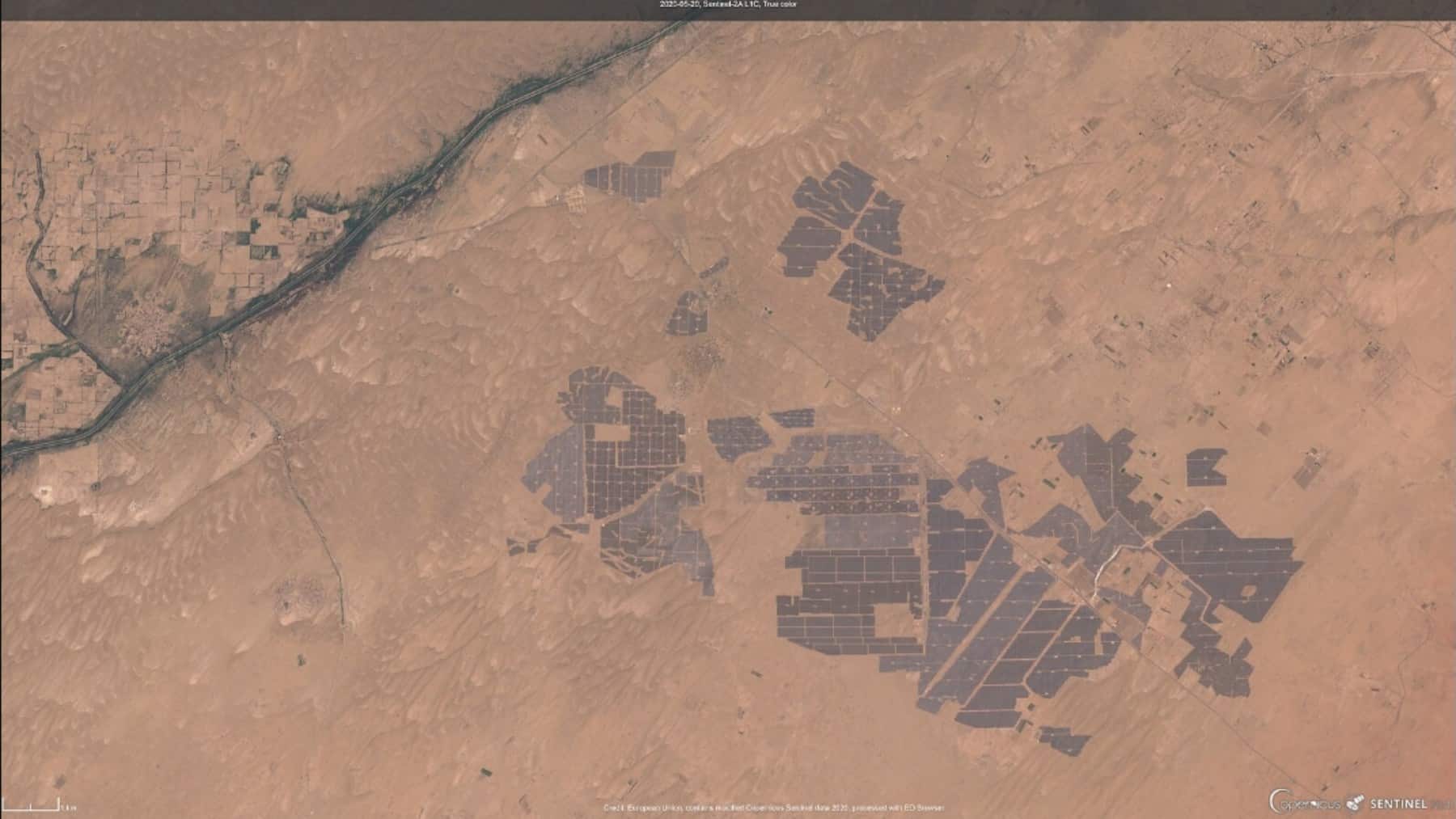 India's Bhadla Solar Park possesses 10 million solar panels that are expected to threaten China's renewable energy production dominance