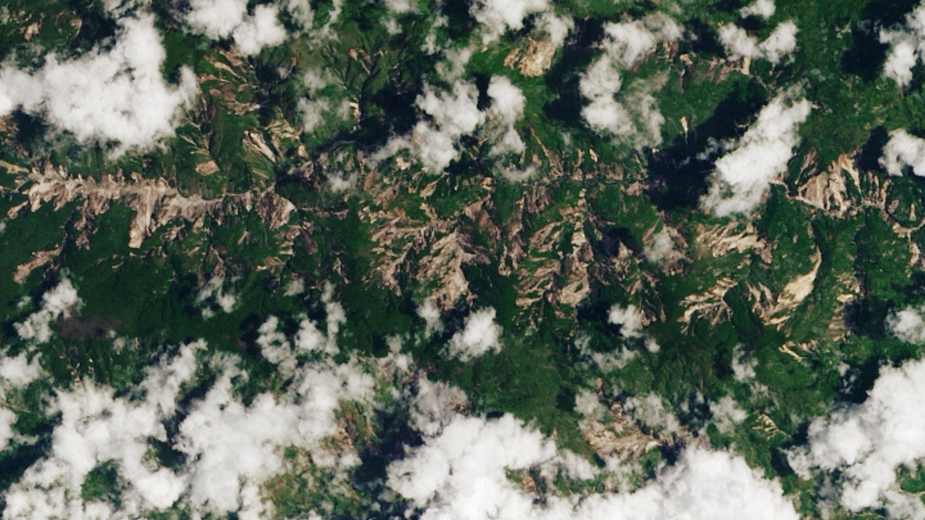 haiti satellite view clouds mountains earthquake region 1