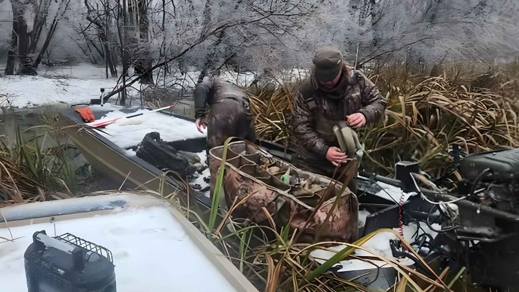 Frosty Louisiana bayou scene as a cold snap brings near-freezing nights and a 4P warning for people, pets, pipes, and plants.