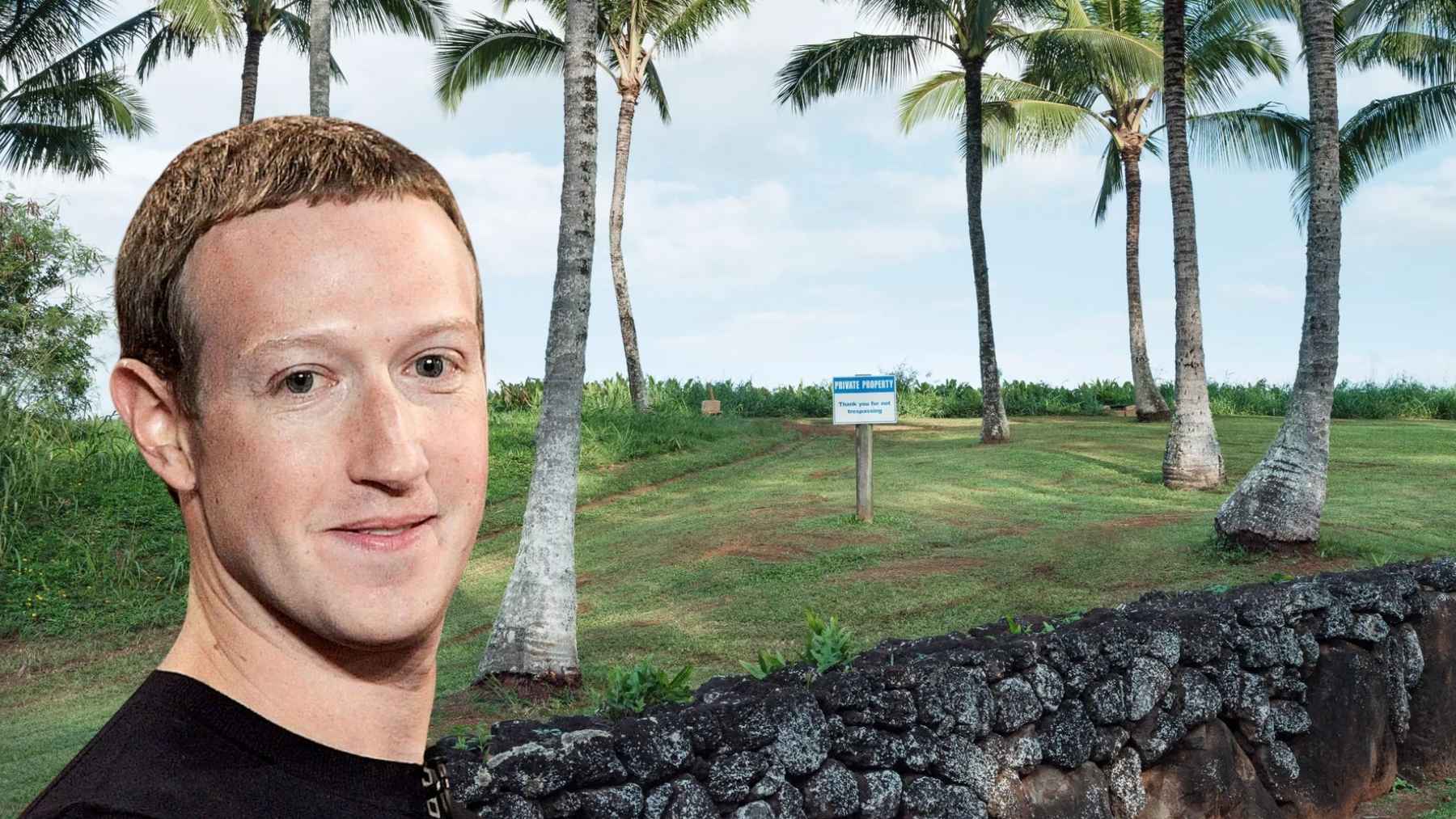 Mark Zuckerberg’s Hawaii property where a $30 million underground mega-bunker is being built