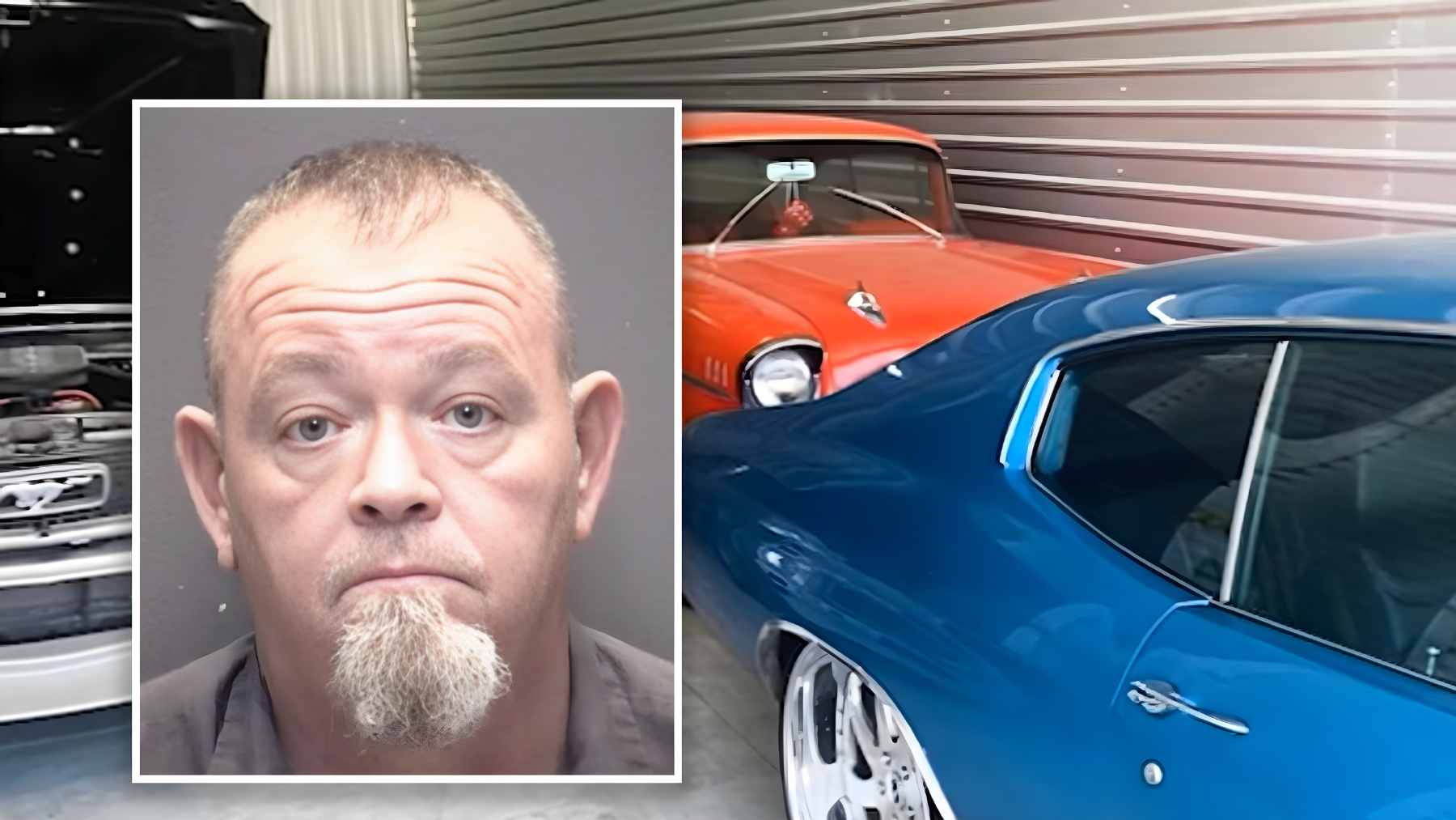 A man took his classic car to a repair shop in Texas to have it restored, but five years later he discovered that the mechanic had sold it and disappeared with half a million dollars worth of vintage cars 1 Mugshot of Texas mechanic accused of selling classic cars entrusted for restoration and stealing nearly $500,000.