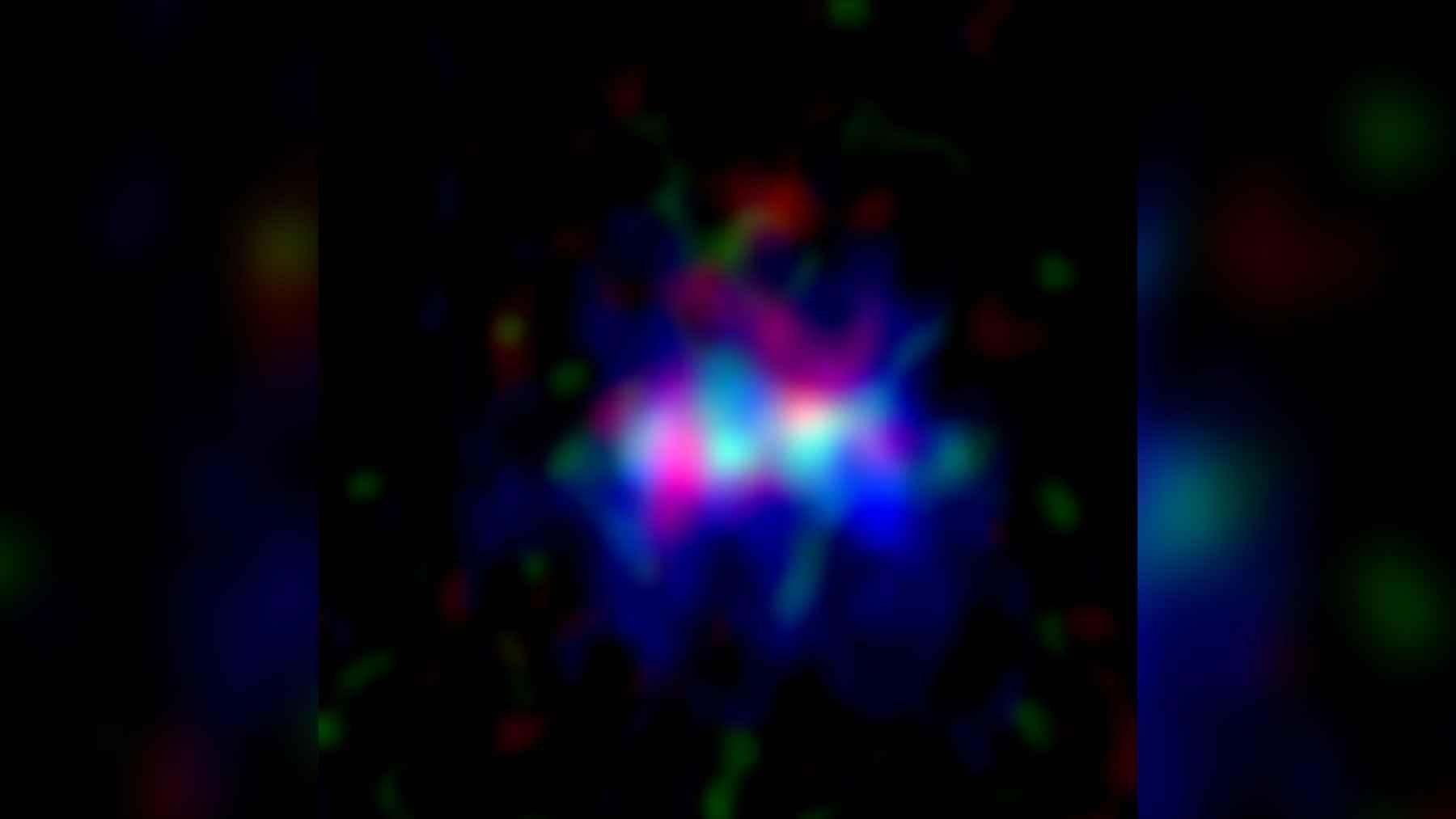 Distant baby galaxy Y1 forming stars at an extreme rate in the early universe, observed with the ALMA telescope