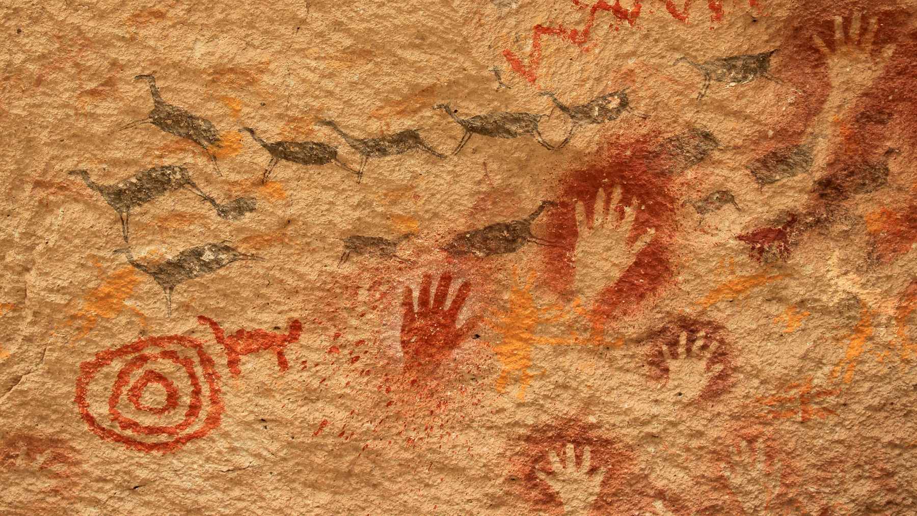In 1940, a boy chased his dog through a hole in a tree and ended up finding a secret cave with more than 600 human paintings dating back 17,000 years that no one had ever seen before 1 Prehistoric hand stencils and animal paintings inside Lascaux Cave discovered in 1940 in southwest France