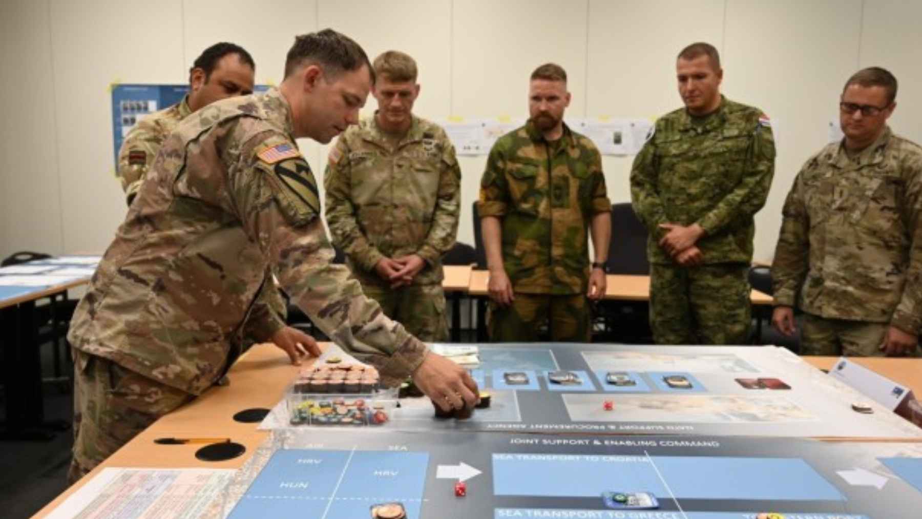 Swedish Prime Minister Ulf Kristersson during discussions on nuclear cooperation with France and the United Kingdom.