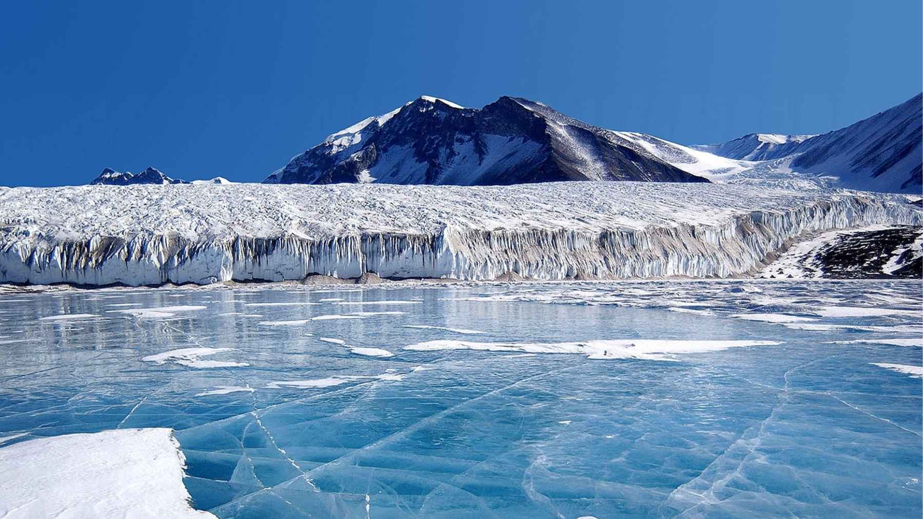 Detailed scientific map showing mountains, valleys, and buried rivers beneath Antarctica’s thick ice sheet