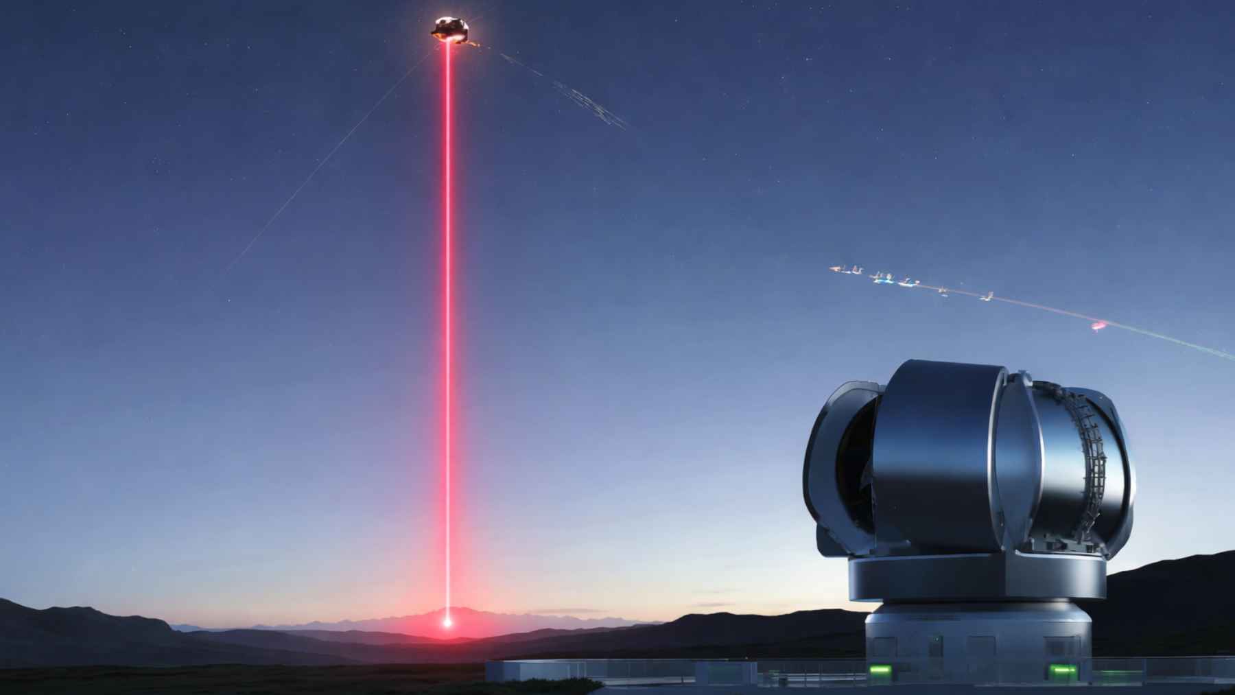China’s 2-watt satellite laser transmits gigabit-speed data to an Earth telescope during a space-to-ground test