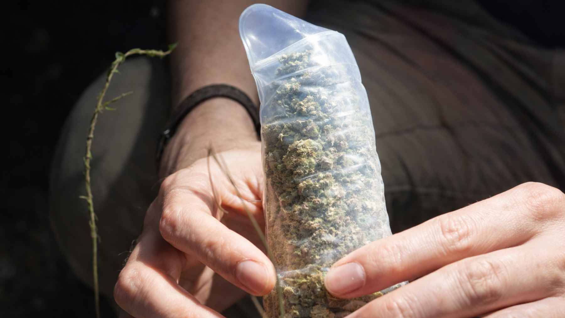 Latex condom test reveals why Amazon cicadas build clay towers to breathe better and avoid ants in Brazil.