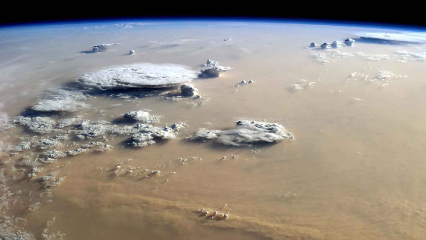 Martian surface with dust storms and thin atmosphere illustrating active chemical processes on Mars