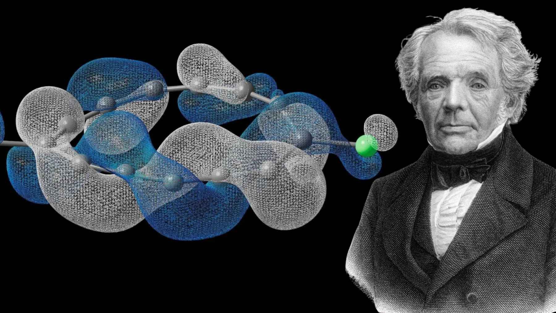 Atomic-scale image of a carbon ring molecule with half Möbius electron topology mapped using scanning probe microscopy