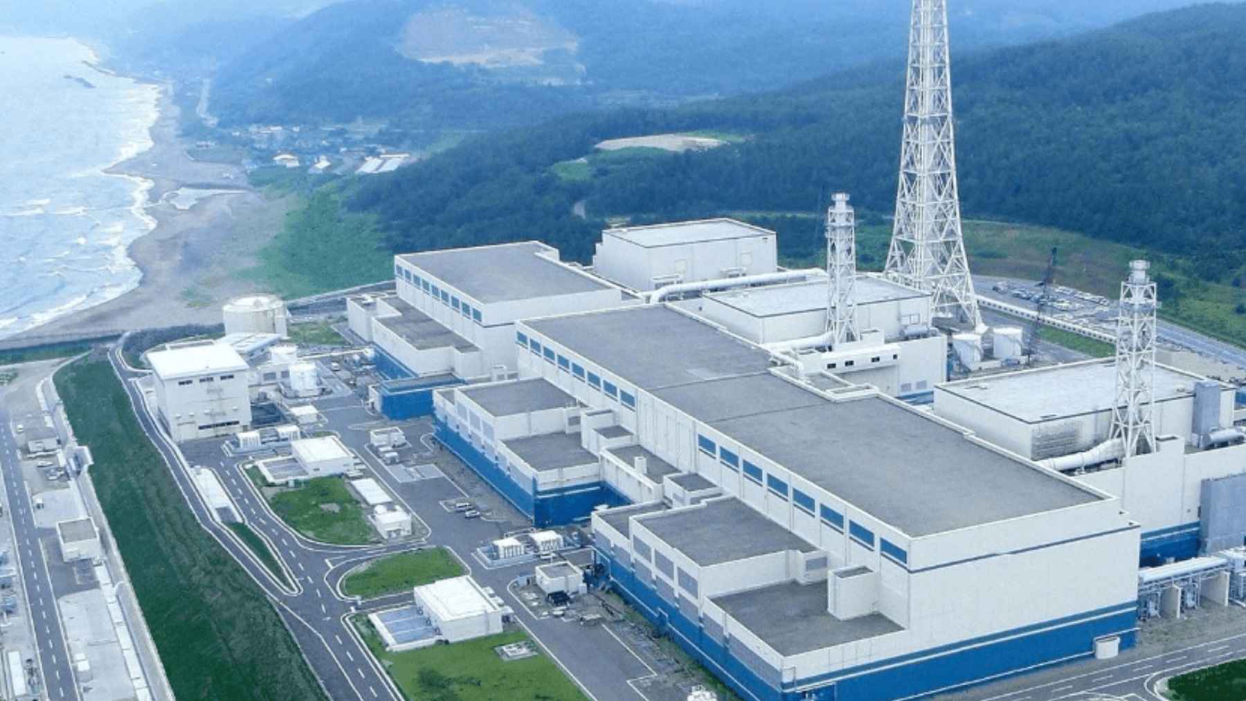 Kashiwazaki-Kariwa nuclear power plant reactor facilities in Japan during restart operations