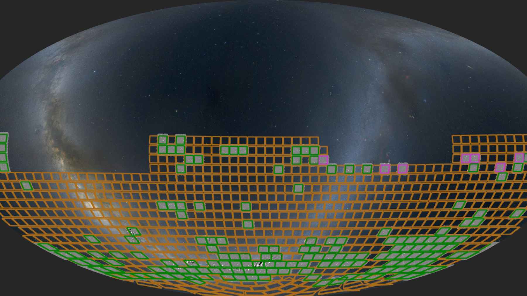 A mysterious radio signal from deep space repeated every 36 minutes for eight days, and astronomers still cannot find the object that produced it 1 Sky map from the ASKAP EMU survey showing regions scanned for mysterious deep-space radio signals