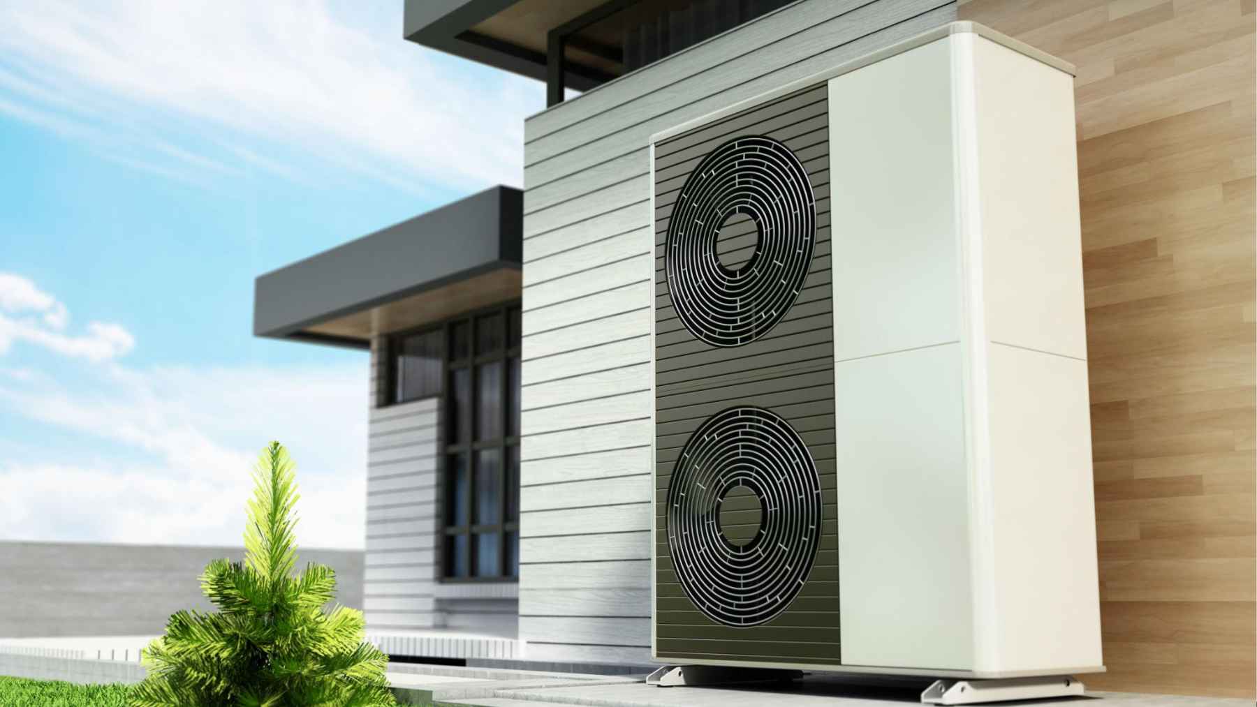 Germany and the U.S. begin moving to phase out gas heaters in homes, and heat pumps are emerging as the replacement that changes bills, habits, and emissions 1 Outdoor heat pump unit installed next to a residential home, representing the shift away from gas heating systems.