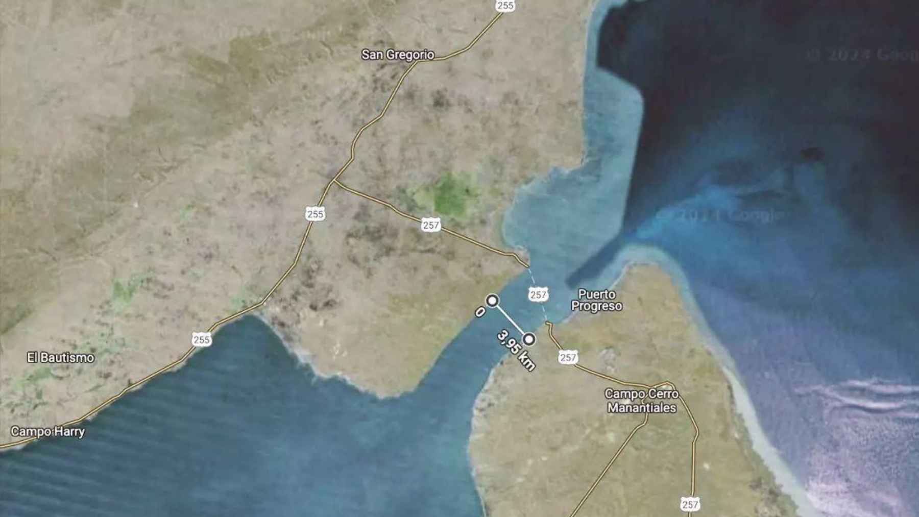 A submerged tunnel under the Strait of Magellan is gaining traction as a way to link Tierra del Fuego to the mainland, and the key update is that new analyses reportedly cut projected costs to about one-third for a roughly two-mile crossing 1 Map showing the proposed undersea tunnel route across the Primera Angostura section of the Strait of Magellan between mainland Chile and Tierra del Fuego.