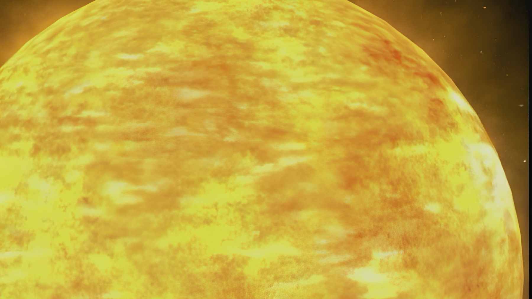 A view of the Sun as seen from space, appearing as a brilliant, pure white sphere against the black background.