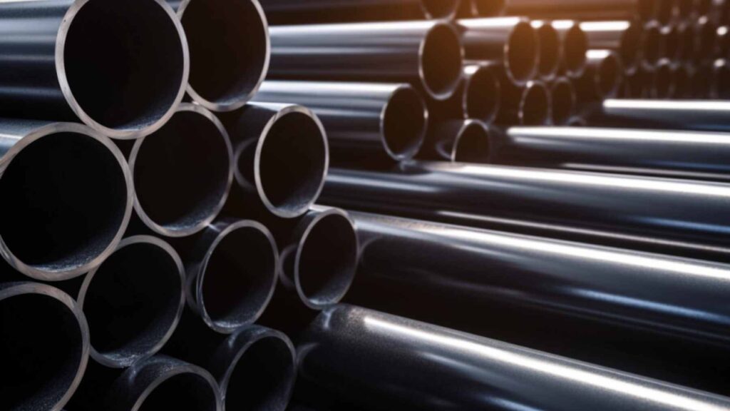 A conceptual site rendering of the new Greensteel Australia all-electric steel manufacturing facility at the former BHP site in Mayfield North, Newcastle.