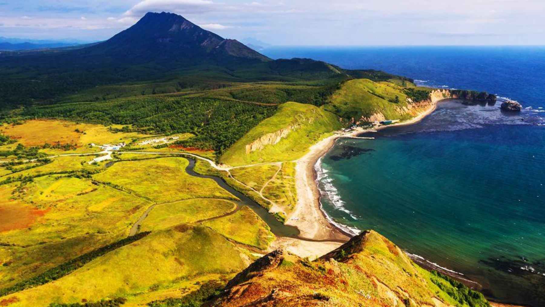 It all began with dozens of small earthquakes that no one detected; now, a 64-page study suggests that they may have been a precursor to the massive 8.8-magnitude earthquake that struck nine days earlier 1 Aerial view of the Kamchatka Peninsula coastline, one of the world's most seismically active regions where the magnitude 8.8 earthquake struck. The Kamchatka Peninsula sits along the Pacific Ring of Fire, where powerful subduction-zone earthquakes and tsunamis are among the strongest ever recorded.