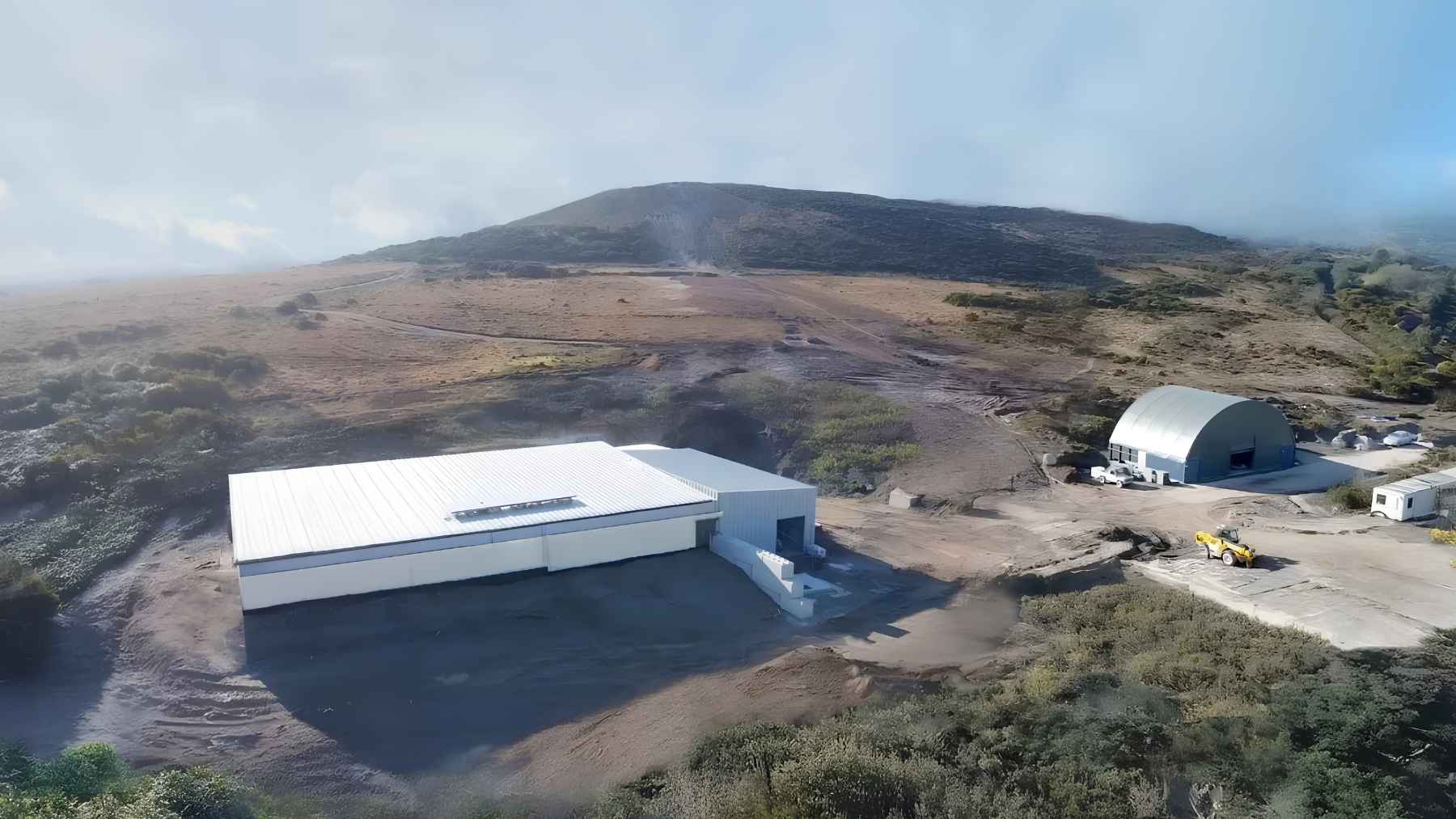RheEnergise High-Density Hydro energy storage facility at Cornwood in Devon, England.