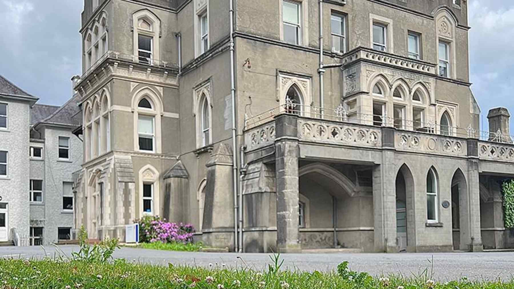 Roebuck Castle building on the University College Dublin campus