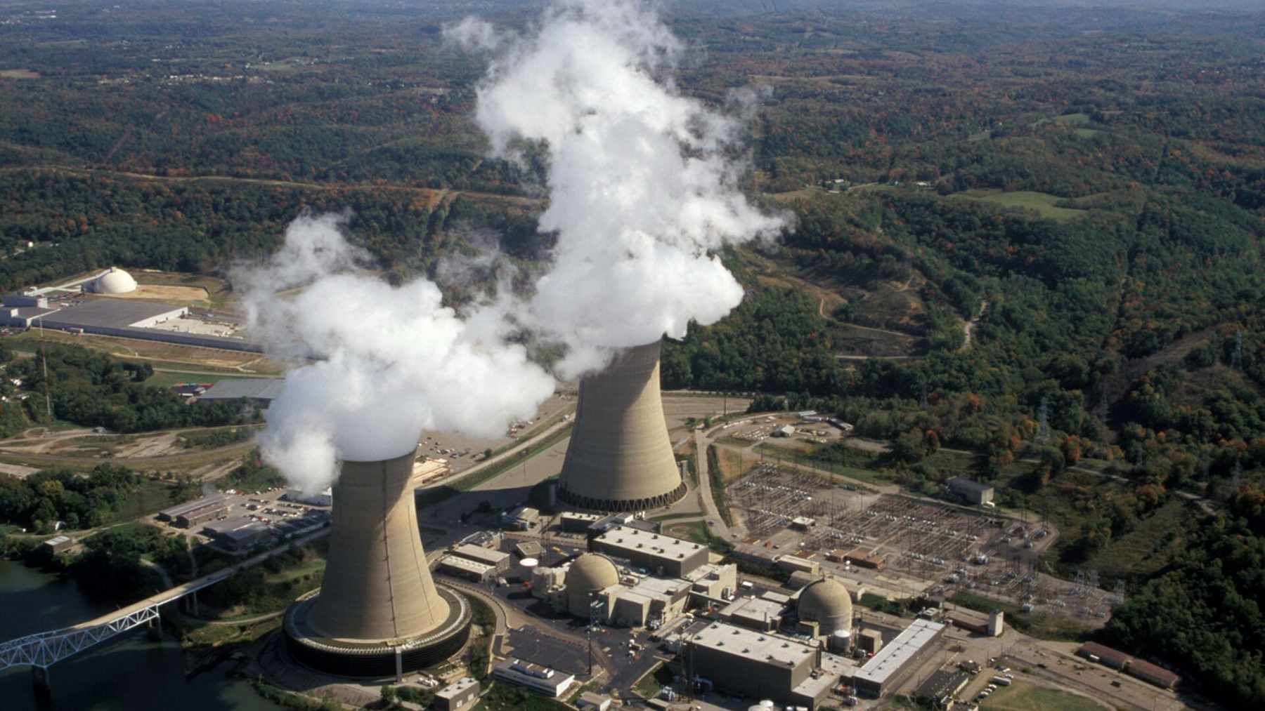 Beaver Valley nuclear power plant in Pennsylvania