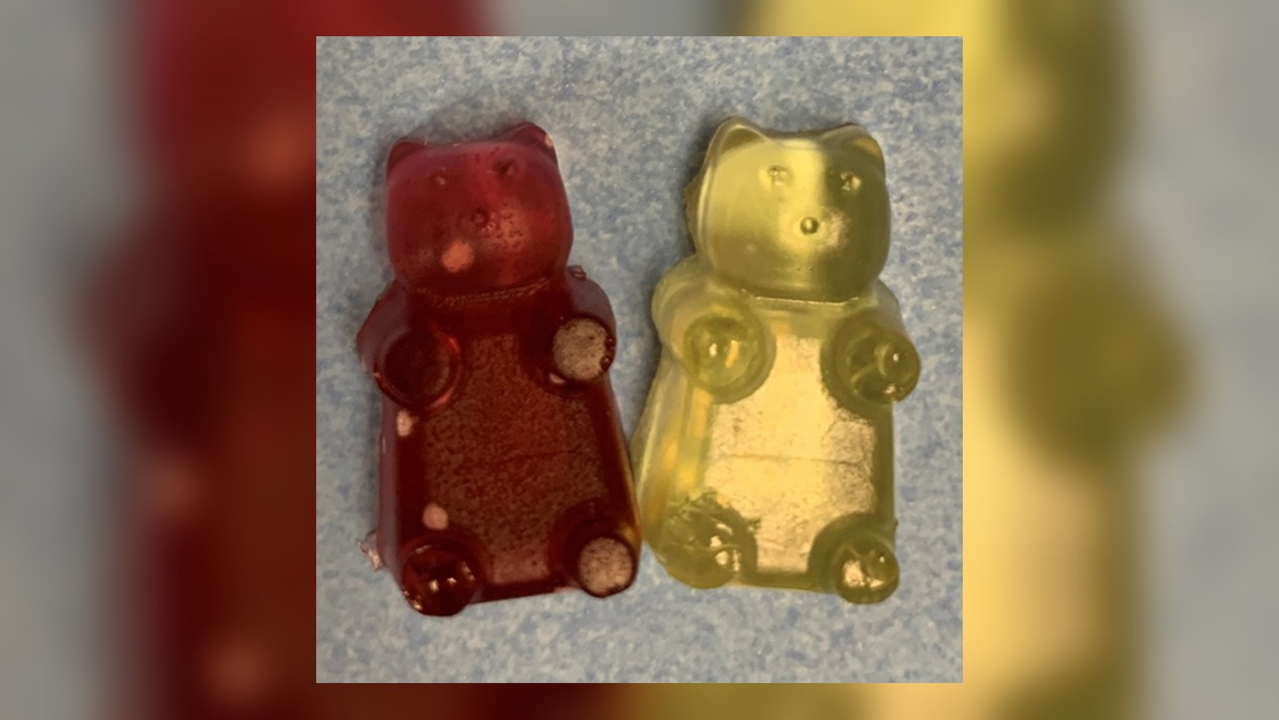 Gummy bears made with potassium lactate recovered from a recyclable wind turbine resin