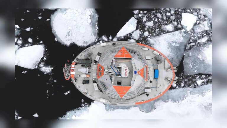 tara polar station arctic sea ice